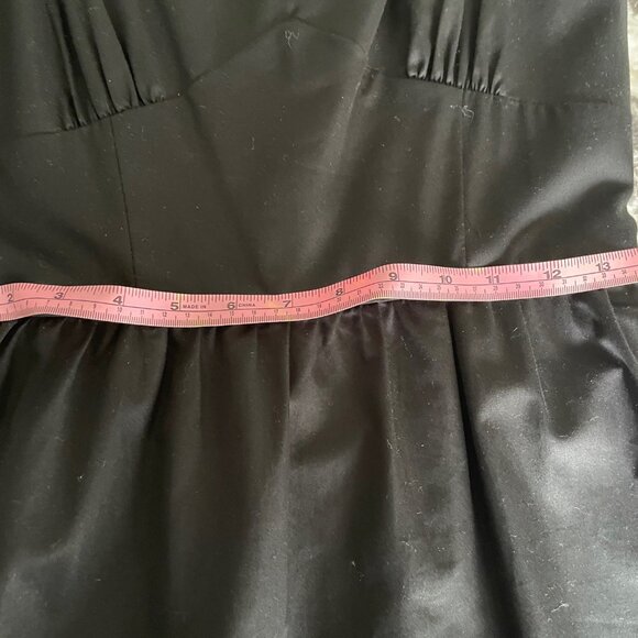 Ann Taylor Embroidered Black Dress 4P - Picture 3 of 5